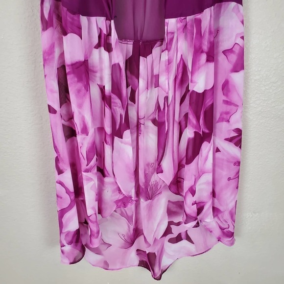 Simonton Says Floral Swim Wear Front Closure Watercolor Cover Up SALE - Picture 5 of 13